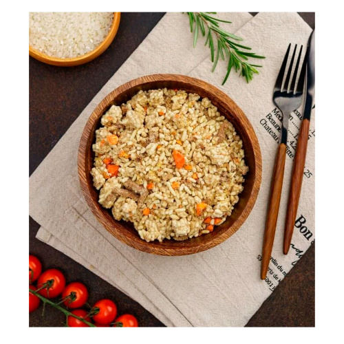 Кронидов  туристическая еда сублимированный продукт мясорастительный, Плов с говядиной фото 3