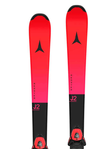 Atomic лыжи горные детские L Redster J2 130-150 Jtm + L L 6 Gw Ca red-black фото 3