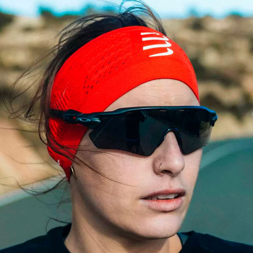 Compressport  повязка на голову широкая Headband фото 2