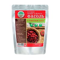 Кронидов  туристическая еда фасоль красная в томатном соусе, 325гр.