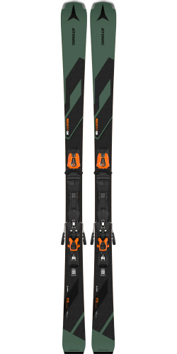 Atomic  лыжи горные Redster Q6 + MI 12 GW green-black