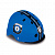 Globber  шлем детский Elite Lights (48-53, navy blue race)