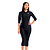Arena  купальник женский пляжный 3/4 sleeves slimkini (M, black batik)