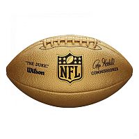 Wilson  мяч для американского футбола Duke Metallic Edition Os Fb Gold