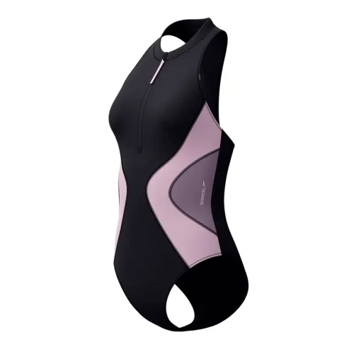 Speedo  купальник женский Zip clrblck фото 3