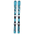 Salomon  лыжи горные L Qst Jr S Pn B3 + L C5 Gw black silver met J75 (120, pord black)