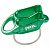 Petzl  спусковое ус-тво Reverso (one size, green)