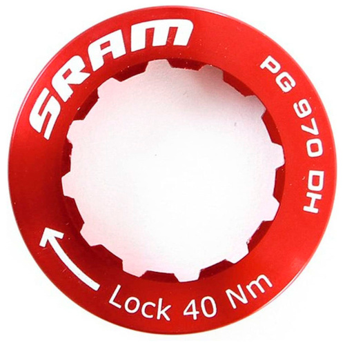 Sram  зажим для кассеты Aluminium PG990, PG970 DH FOR 11T Red