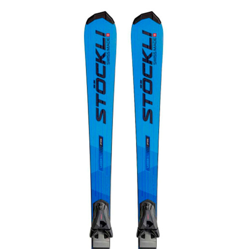 Stockli  лыжи горные Laser SL + SRT 12 blue-black фото 3