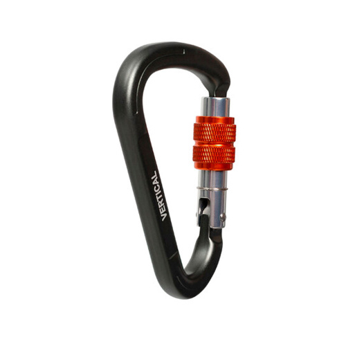 Вертикаль  карабин "Gray" треугольный с муфтой (Keylock) фото 2