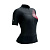 Compressport  футболка женская Postural (L, black-persian red)