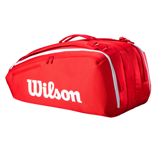 Wilson  сумка для ракеток Super Tour Red (15 pack) 2025 фото 2