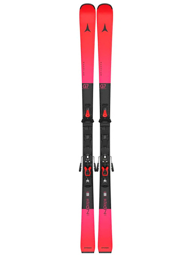 Atomic лыжи горные E Redster G7 Pt + Mi 12 Gw black-red