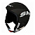 SH+  шлем горнолыжный Pads Junior ADJ (51-54, black silver)