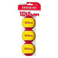 Wilson  мячи теннисные Started Red x3 (24)