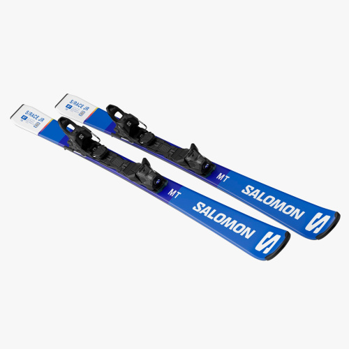 Salomon  лыжи горные NI S/Race Fis SI + Icon Rs 16 Race black-white-yellow I75 фото 4