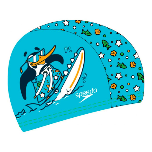 Speedo  шапочка для плавания детская Printed polyester Speedo