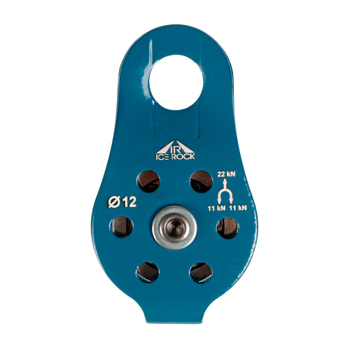 Вертикаль блок-ролик с подшипником с фикс. щечками алюминиевый Вертикаль блок-ролик с подшипником с фикс. щечками алюминиевый