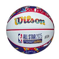 Wilson  мяч баскетбольный NBA All Star Mini 2025