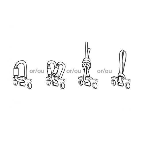 Petzl  такелажная пластина Paw M фото 3