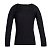 Icebreaker  майка детская с дл. рук. Oasis 200 (12, black)