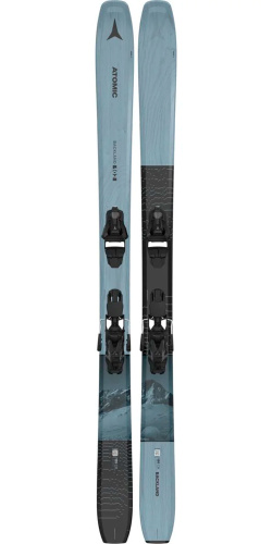 Atomic  лыжи горные Backland 102 + STR 13 GW R black smoke 115 /green bronze 110 