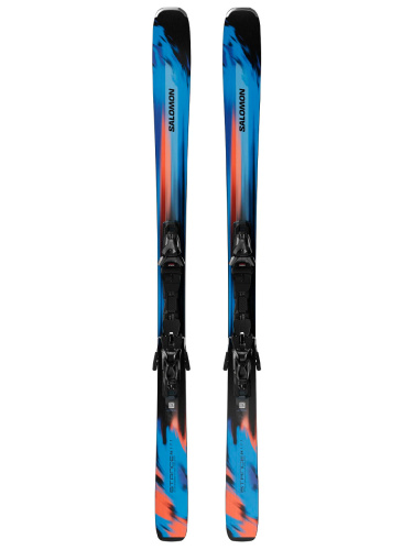 Salomon  лыжи горные E Stance 84 R + E Mi12 Gw Bel M black cstl F90