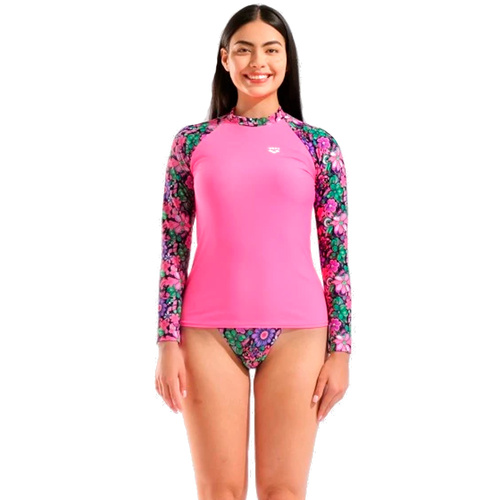 Arena  футболка для плавания женская L/s rash vest