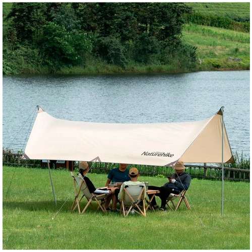 Naturehike  тент-шалаш Girder shelter tarp with 2 poles фото 2