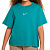 Nike  футболка G NSW Tee Essntl SS Boxy (M, turquoise)