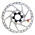Shimano  тормоз диск Shimano RT64. 180мм c Lock с стоп кольцом (внутрь шпицы) (one size, no color)